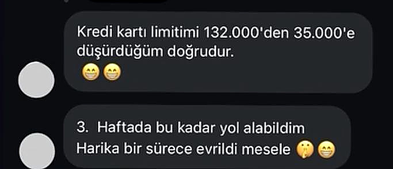 Katılımcı mesajı 3