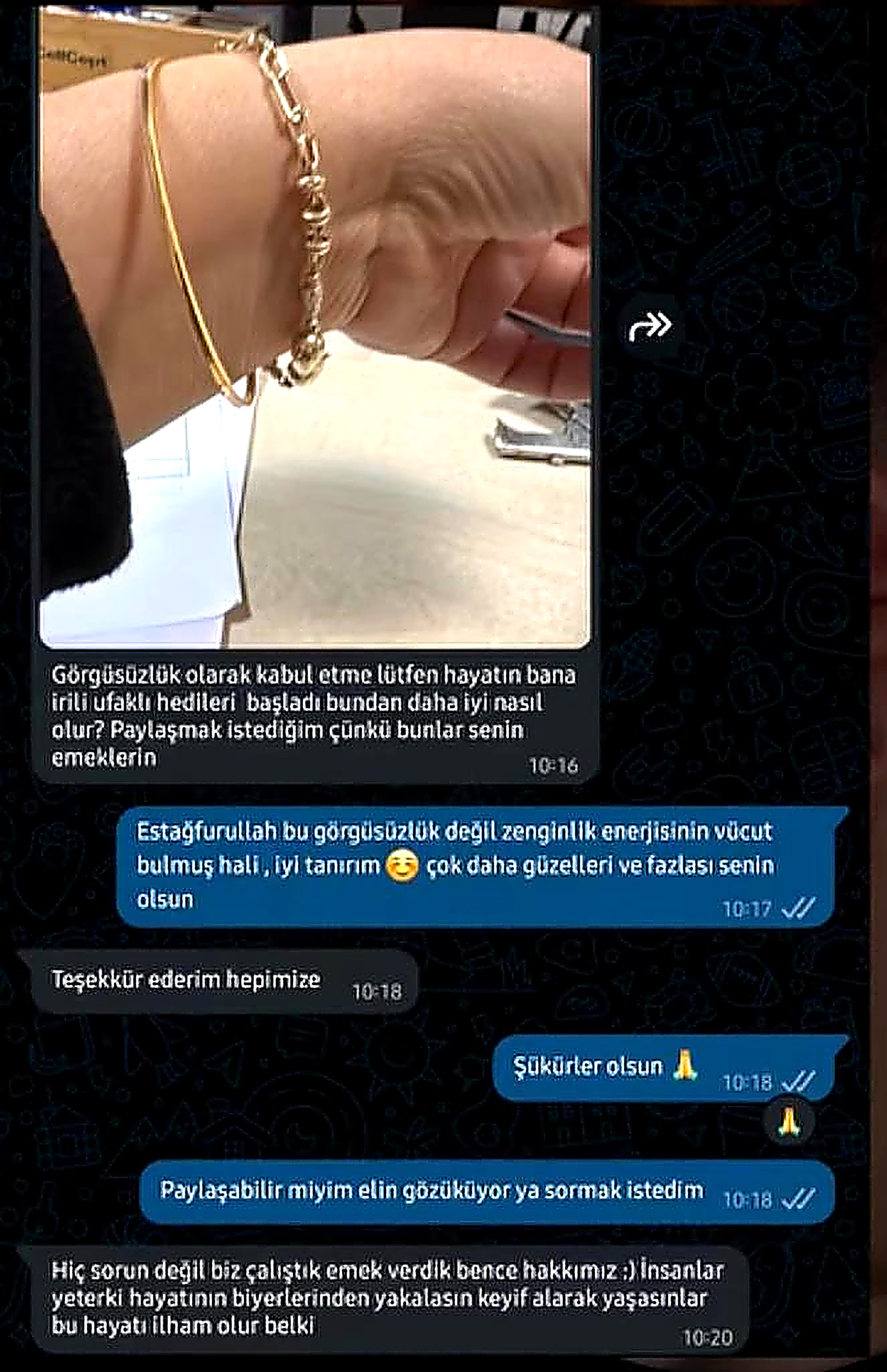 Katılımcı mesajı 9